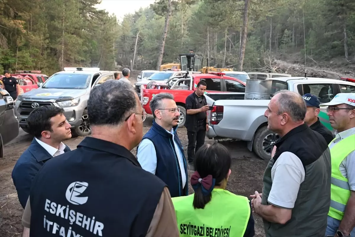 Eskişehir’de Orman Yangını Kontrol Altında