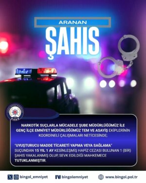 bingolde uyusturucu sucundan aranan zanli yakalandi T3DWOt8A.jpg